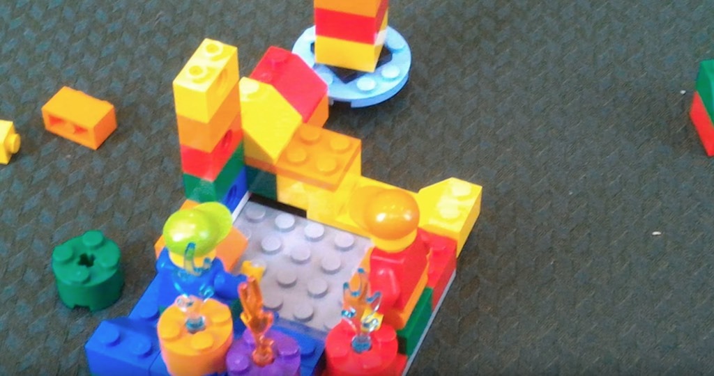 giocare a lego lake como, team building