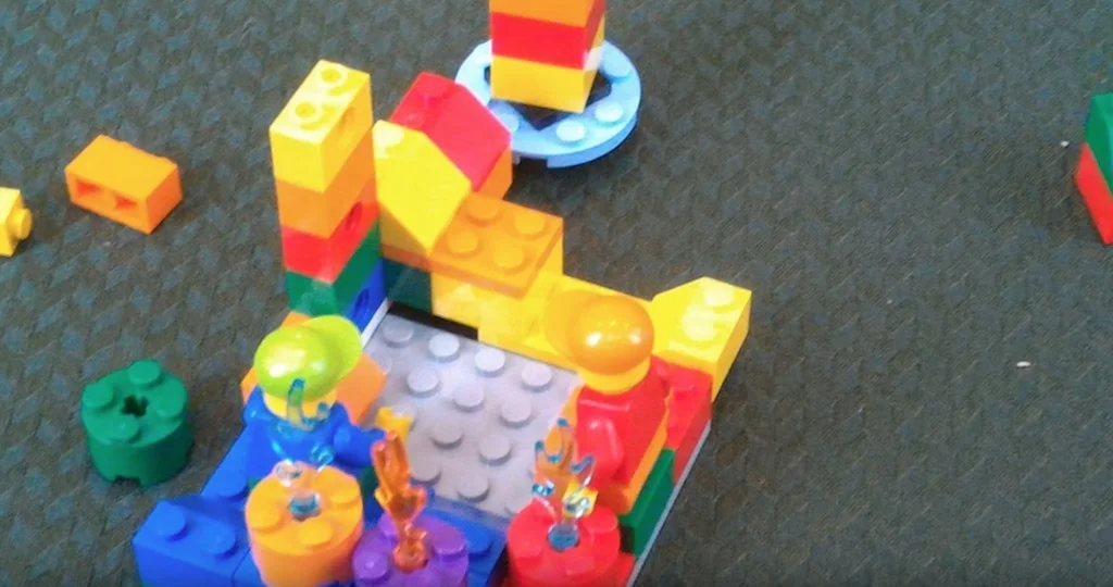 giocare a lego lake como, team building